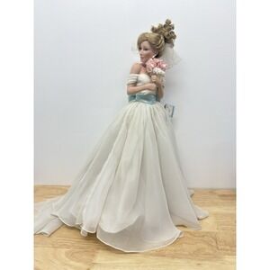 Ashton Drake Summer Dream Artist Sandra Billoto  Porcelain Bride Doll #93743 #24